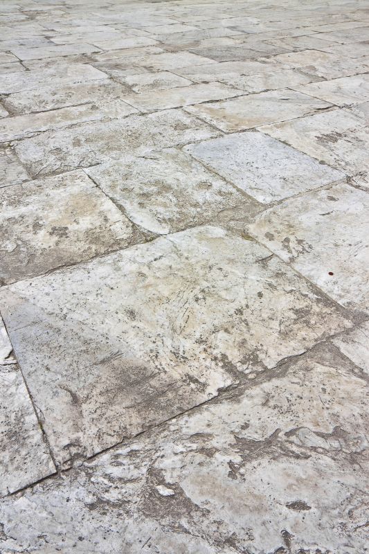 Limestone Patio Installation